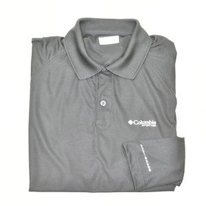 Columbia PFG Omni Shade Men's Size M Black Pullover Long Sleeve Fishing Shirt